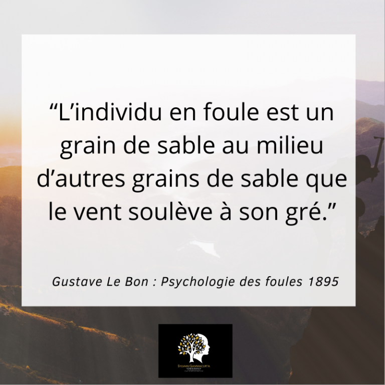 Psychologie des foules, Gustave Le Bon Sylvain Gammacurta
